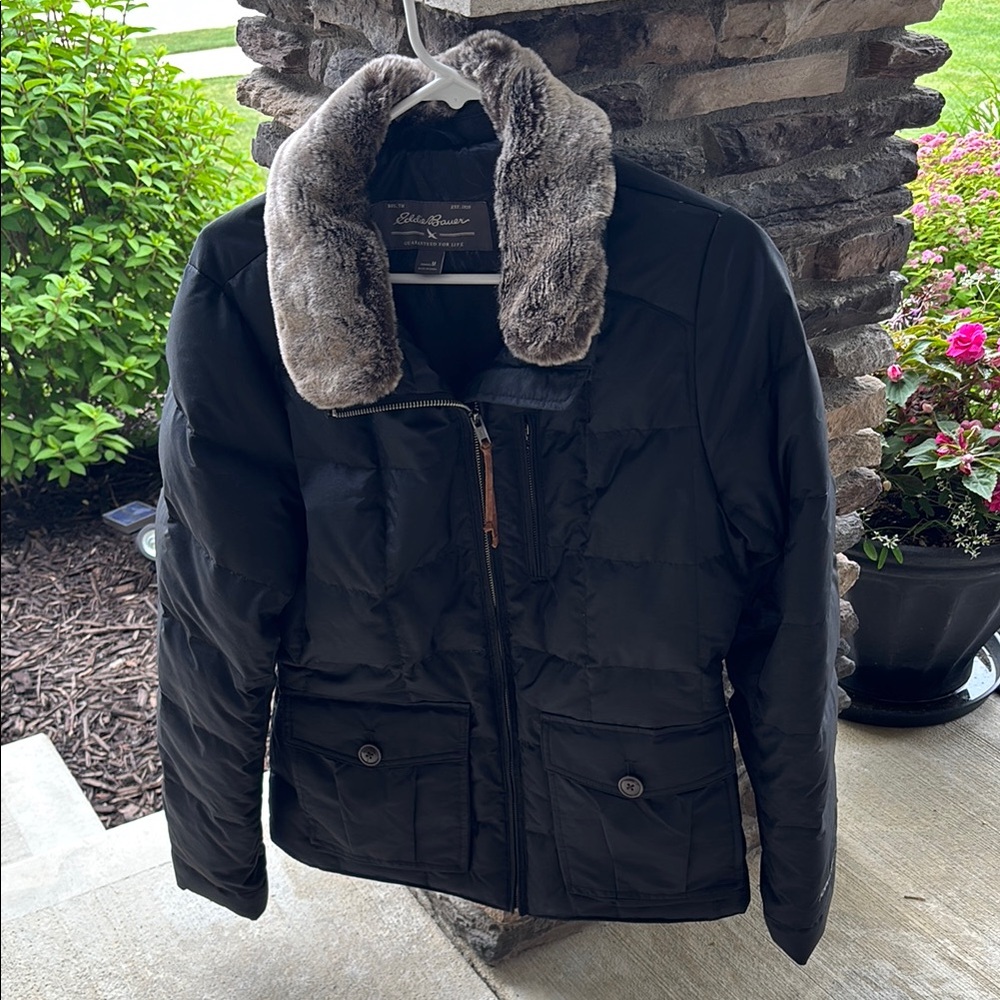 Eddie Bauer Charcoal Gray Jacket